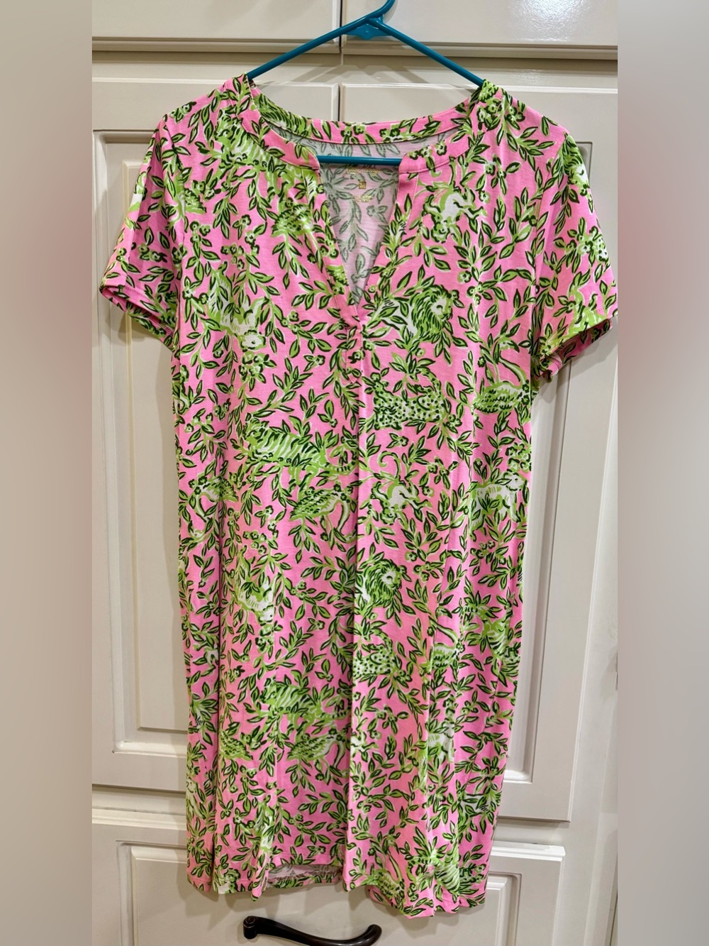Lilly Pulitzer Dev Short Sleeve Dress – Size Medium – Excellent Condition